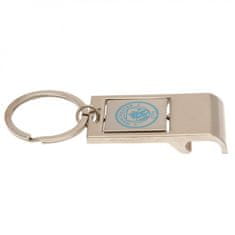 FOREVER COLLECTIBLES Přívěsek na klíče + otvírák MANCHESTER CITY Bottle Opener Keyring