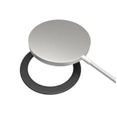 FIXED Magnetická nálepka na mobilní telefony pro použití technologie MagSafe FIXED MagPlate, černá