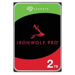 Seagate HDD IronWolf Pro NAS 3.5'' 2TB - 7200rpm/SATA-III/256MB