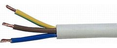 HADEX Kabel 3x1,5mm2 H05VV-F (CYSY3x1,5mm), bílý, balení 100m