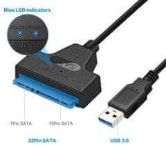 HADEX Kabel SATA 3.0 (7+15p) - USB3.0