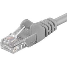 HADEX UTP kabel Patch RJ45 15m šedý Cat5e