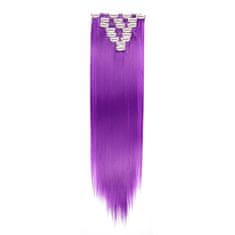 GIRLSHOW Clip in sada EXCLUSIVE - 63 cm - odstín Purple