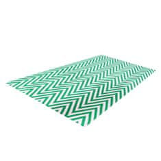 Bakero Zig zag green, 2.00 x 1.40