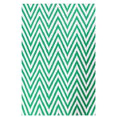 Bakero Zig zag green, 2.00 x 1.40