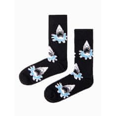 OMBRE Pánské ponožky bílé U240-3 MDN121550 39-42