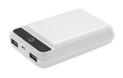 TWM powerbanka Pocket 10 000 mAh 9,3 cm ABS bílá