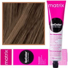 Matrix So Color PreBond 7NW - profesionální permanentní barva, prameny vypadají zdravě, efekt hloubkové péče prodlužuje intenzitu barvy, 90ml