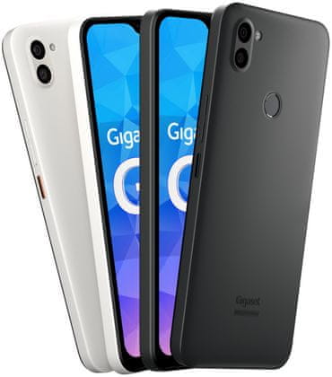 moderní mobilní dotykový telefon výkonný telefon vysoký výkon duální fotoaparát smartphone Gigaset GS5 Lite technologie NFC bluetooth 5.0 wifi nifc google assistant 4500mah baterie lte síť dual sim microsdxc karta fhd+ displej kvalitní fotoaparát 48 + 8 Mpx zadní fotoaparát 8mpx přední fotoaparát zadní blesk android stylový design elegantní telefon LTE internet úložiště výkonný fotoaparát čtečka otisku prstů dlouhá výdrž baterie 18W rychlonabíjení vlastnoručná oprava výkonný telefon velký displej