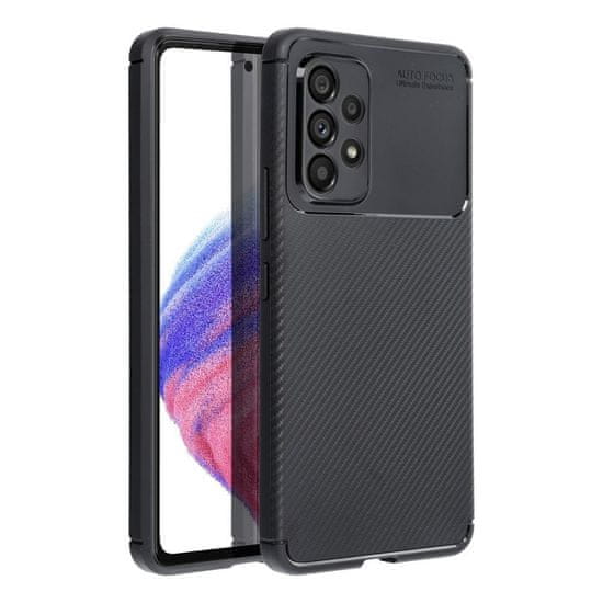 MobilMajak Obal / kryt na Samsung Galaxy A54 5G černý - CARBON Premium Case