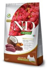 Extrastore FARMINA N&D Quinoa Dog Skin&Coat Venison, Coconut Adult Mini - suché krmivo pro psy - 2,5 kg