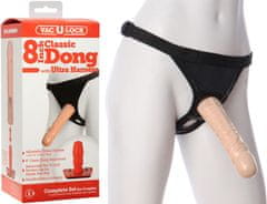 INTEREST Realistické dildo Vac-U-Lock 8" + postroj.