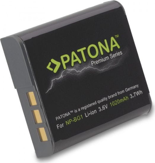 PATONA baterie pro foto Sony NP-BG1 1020mAh Li-Ion Premium