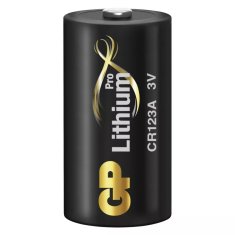 Emos Lithiová baterie GP Pro 3V (CR123A), 1ks B1501