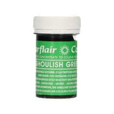 Sugarflair Colours paste colour - gelová barva - zelená - Ghoulish green 25g