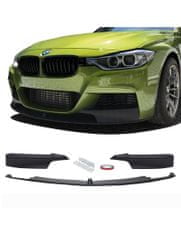 Protec  Přední spoiler pod nárazník BMW F30 F31 2011-2019 SPLITER černý mat