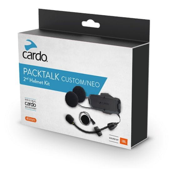 Cardo cardo PACKTALK NEO a CUSTOM audio sada JBL pro druhou helmu