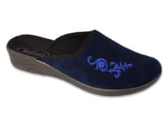 Befado dámské pantofle JULA 552D017 modré velikost 39