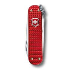 Victorinox Kapesní nůž Classic Precious Alox, 58 mm, Iconic Red