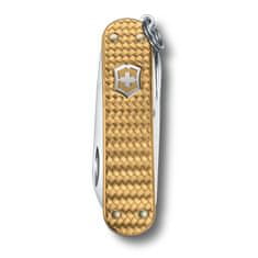 Victorinox Kapesní nůž Classic Precious Alox, 58 mm, Brass Gold