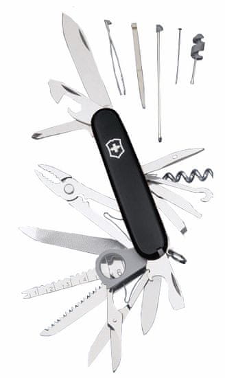 Victorinox Kapesní nůž SWISS CHAMP černý