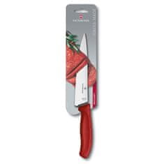 Victorinox Kuchařský nůž Swiss Classic, 19 cm, červený