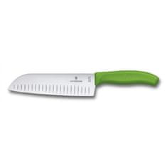 Victorinox Swiss Classic nůž Santoku 17cm zelený