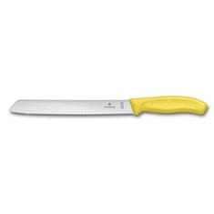 Victorinox Nůž na chleba Swiss Classic 21cm žlutý