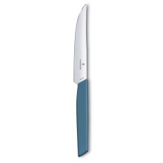 Victorinox Stejkový nůž Swiss Modern, 12 cm, modrý