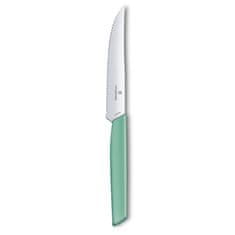 Victorinox Stejkový nůž Swiss Modern, 12cm, zelený