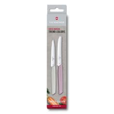 Victorinox Sada nožů Swiss Modern Blush LE 2022 2 ks růžový a šedý