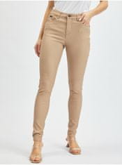 Orsay Béžové dámské skinny fit kalhoty 42