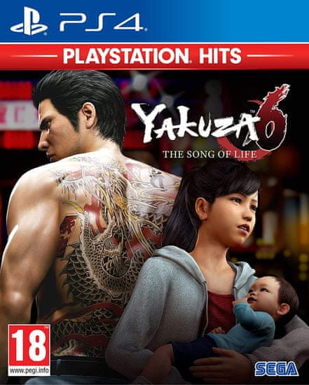 Sega Yakuza 6: The Song of Life PS4