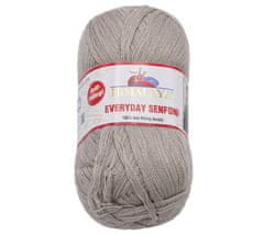 Himalaya Příze EVERYDAY SENFONi - 100g / 196 m - šedá, béžová