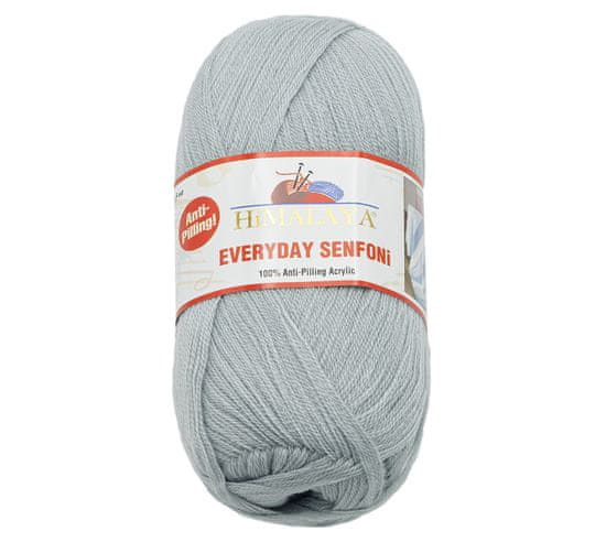 Himalaya Příze EVERYDAY SENFONi - 100g / 196 m - světle šedá