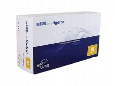 ZARYS mediCARE - nitrilové rukavice Hydra+, XS - XL (100ks), modré, nesterilní Velikost: XS