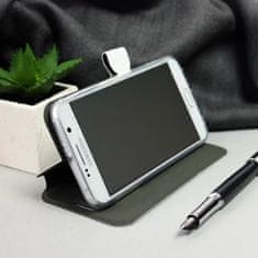 Mobiwear Kožené flip pouzdro na mobil Samsung Galaxy A15 / A15 5G - Červené - L_RDS