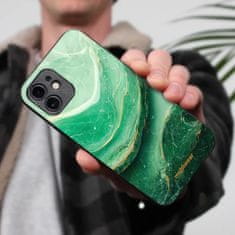 Mobiwear Prémiový lesklý kryt Glossy na mobil Samsung Galaxy S24 Ultra - G023G - Zelený mramor