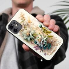 Mobiwear Prémiový lesklý kryt Glossy na mobil Xiaomi 13T / 13T Pro - G014G Krémové květy