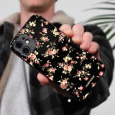 Mobiwear Prémiový lesklý kryt Glossy na mobil Xiaomi Redmi Note 13 Pro 5G / Poco X6 5G - G039G - Květy na černé
