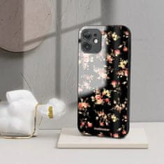 Mobiwear Prémiový lesklý kryt Glossy na mobil Samsung Galaxy A35 5G - G039G - Květy na černé