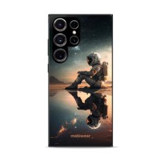 Mobiwear Prémiový lesklý kryt Glossy na mobil Samsung Galaxy S23 Ultra - G003G Astronaut na samotce