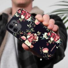 Mobiwear Prémiový lesklý kryt Glossy na mobil Samsung Galaxy S21 Ultra - G040G - Růže na černé
