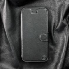 Mobiwear Kožené flip pouzdro na mobil Xiaomi Redmi Note 13 5G - Černé - L_BLS
