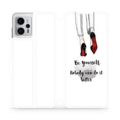 Mobiwear Flip pouzdro na mobil Motorola Moto G23 - M046P Be yourself