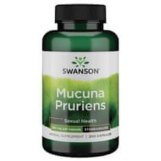 Swanson Mucuna Pruriens Extrakt (Sametové fazole), 350 mg, 200 kapslí