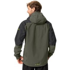 Vaude Bunda Moab Rain - pánská, s kapucí, khaki - Velikost 3XL