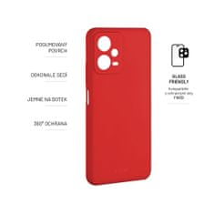 FIXED Zadní pogumovaný kryt FIXED Story pro Xiaomi Redmi Note 12 5G, červený