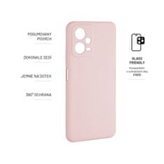 FIXED Zadní pogumovaný kryt FIXED Story pro Xiaomi Redmi Note 12 5G, růžový