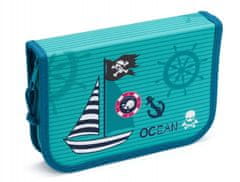Helma365 Školní penál jednopatrový Ocean Pirate